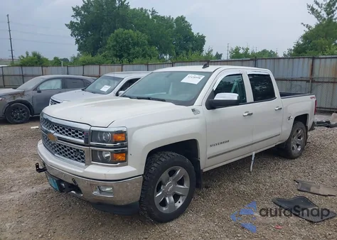 2014 Chevrolet Silverado 1500 1Lz из США, поврежденный, VIN 3GCUKSEC4EG466690